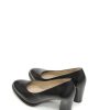 Mujer WONDERS | Zapatos Salon Wonders L-1101 Piel Negro