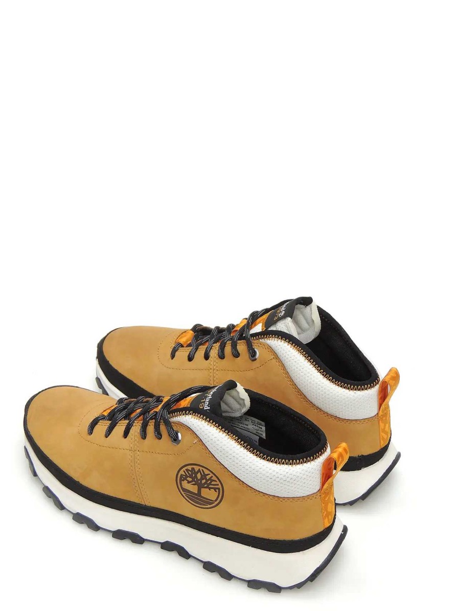 Hombre TIMBERLAND | Botas Montana Timberland 5Twv2311 Nobuk Amarillo