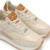 Mujer MUSTANG | Sneakers Mustang 60360 Polipiel Beige