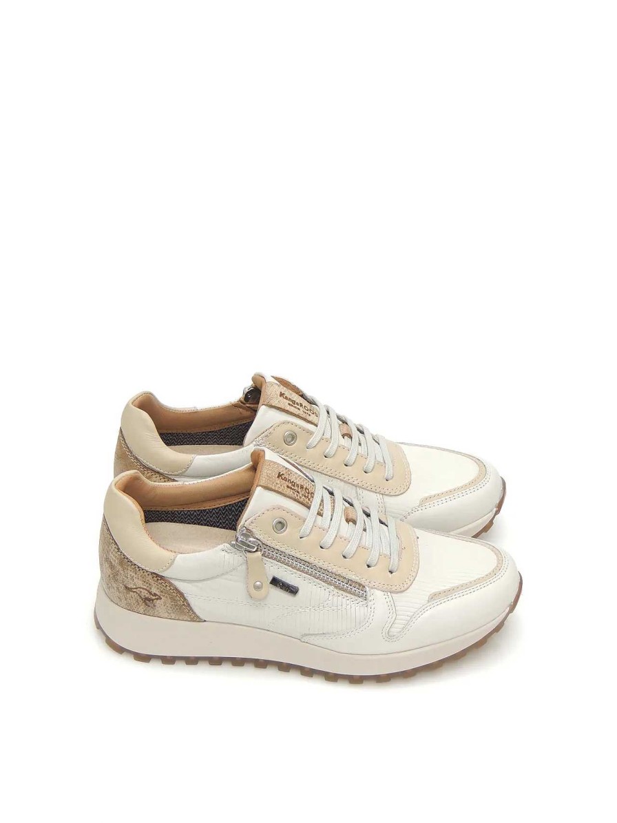 Mujer KANGAROOS | Sneakers Kangaroos 411-12 Piel Hielo