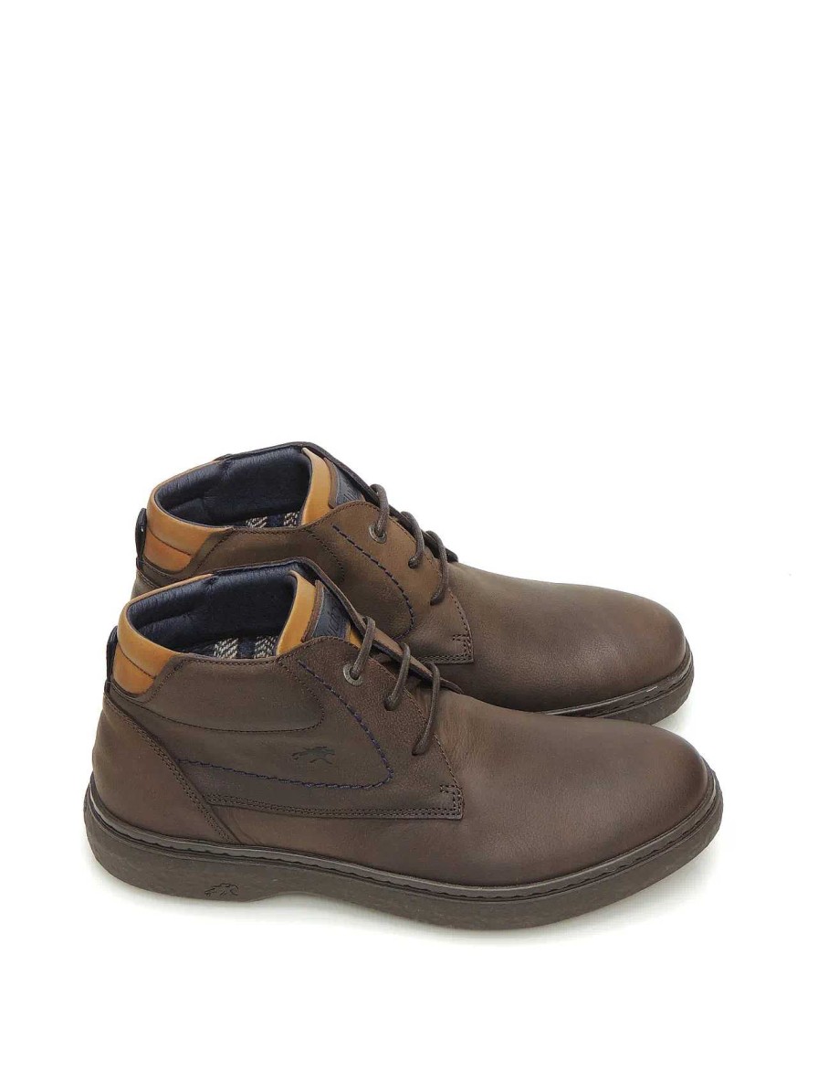 Hombre FLUCHOS | Botines Desert Fluchos F1878 Piel Marron