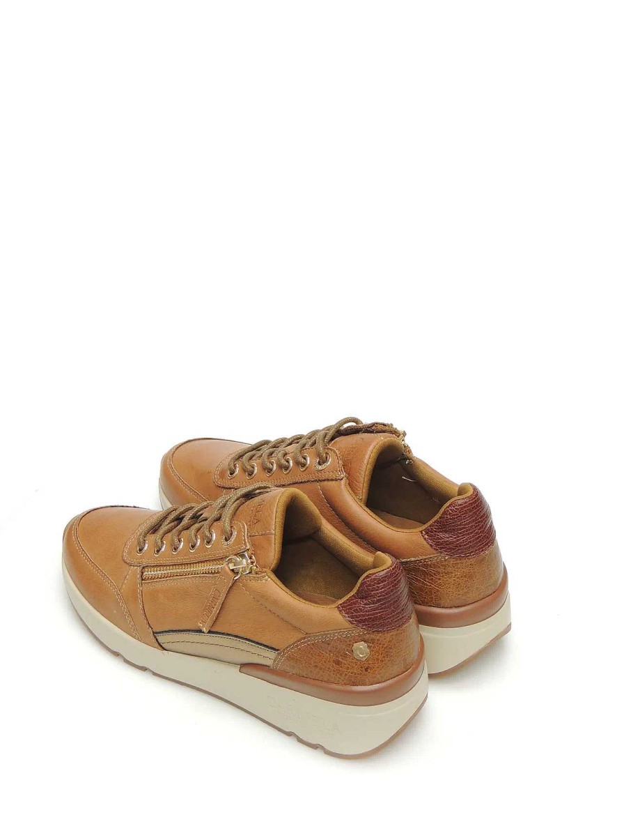 Mujer CARMELA | Sneakers Carmela 160850/04 Piel Camel