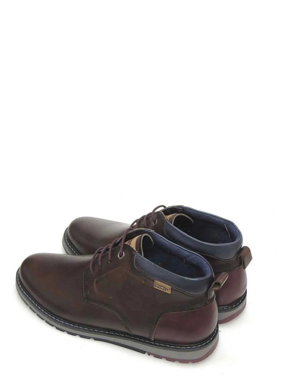 Hombre PIKOLINOS | Botines Desert Pikolinos M8J-8181 Piel Marron