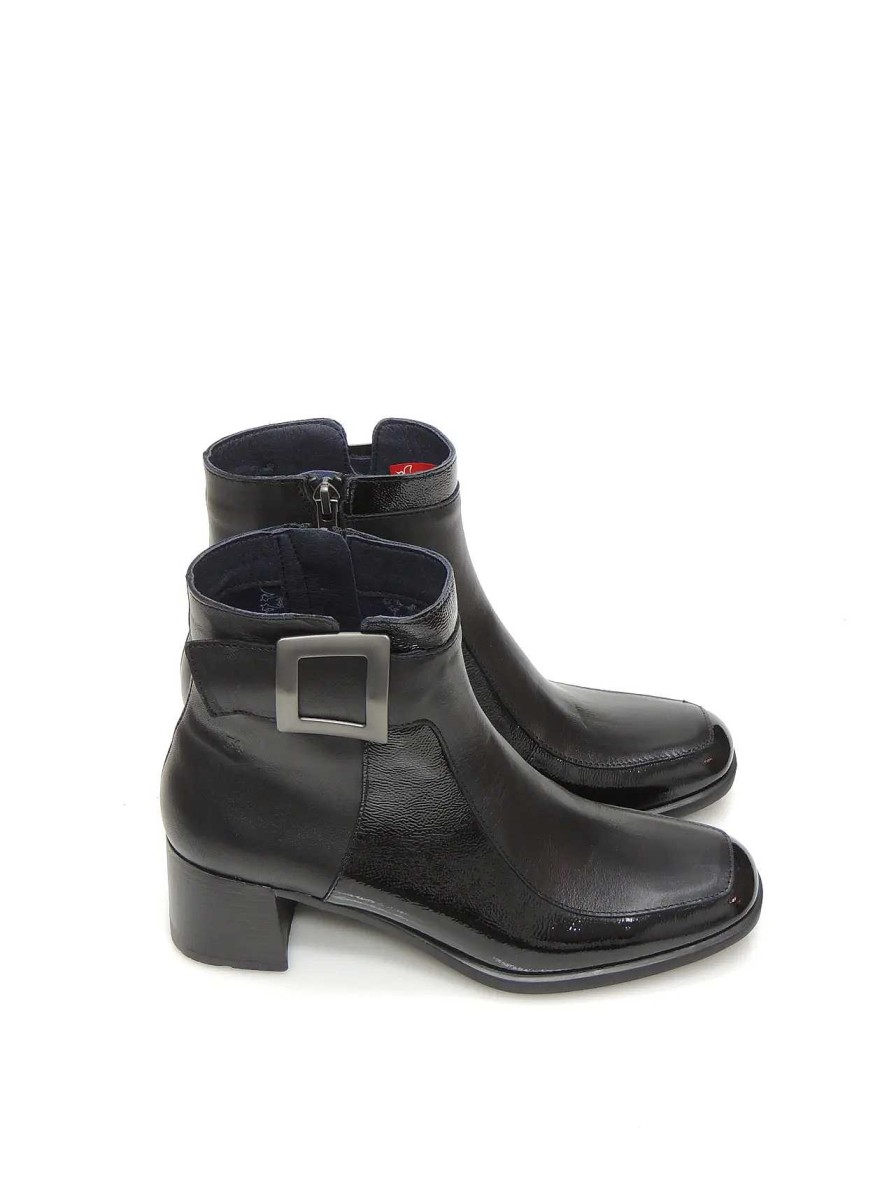 Mujer DORKING | Botines Dorking D9199-Suna Piel Negro