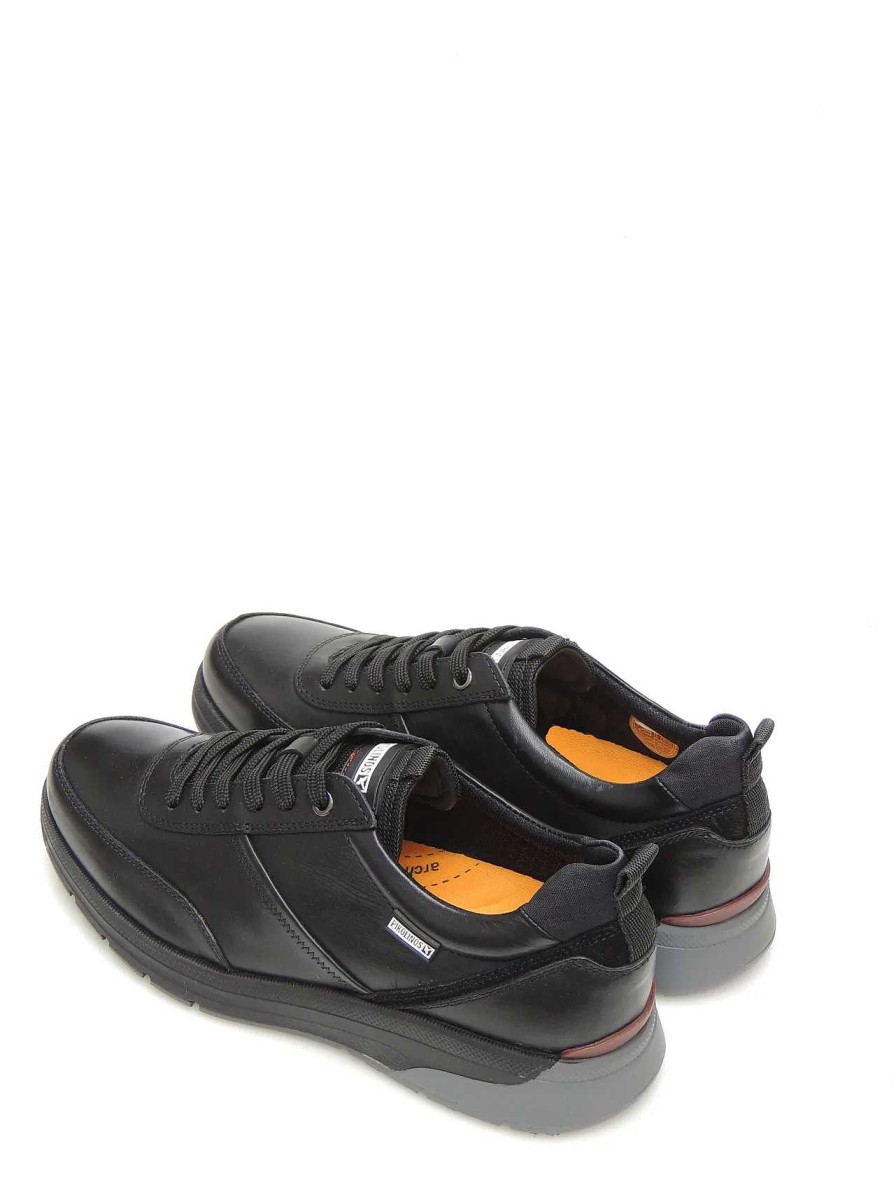 Hombre PIKOLINOS | Sneakers Pikolinos M1W-6144C1 Piel Negro