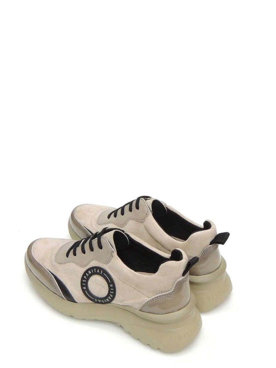 Mujer HISPANITAS | Sneakers Hispanitas Hi233034 Piel Taupe