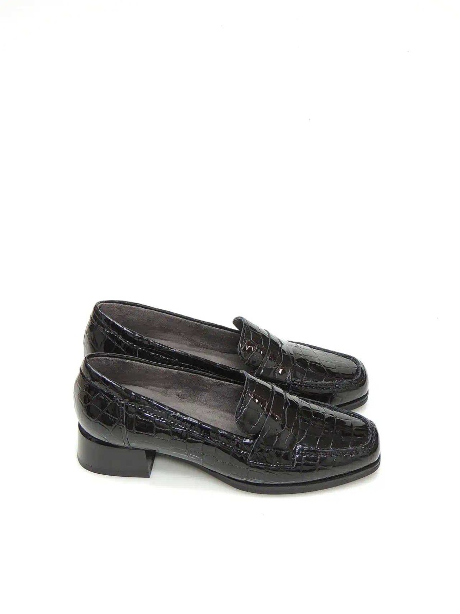 Mujer PITILLOS | Mocasines Pitillos 5423 Piel Negro