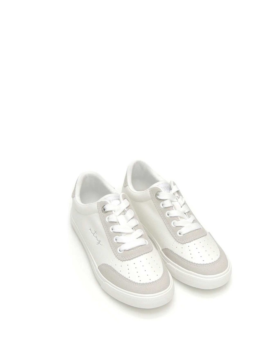 Mujer MUSTANG | Sneakers Mustang 60386 Polipiel Blanco