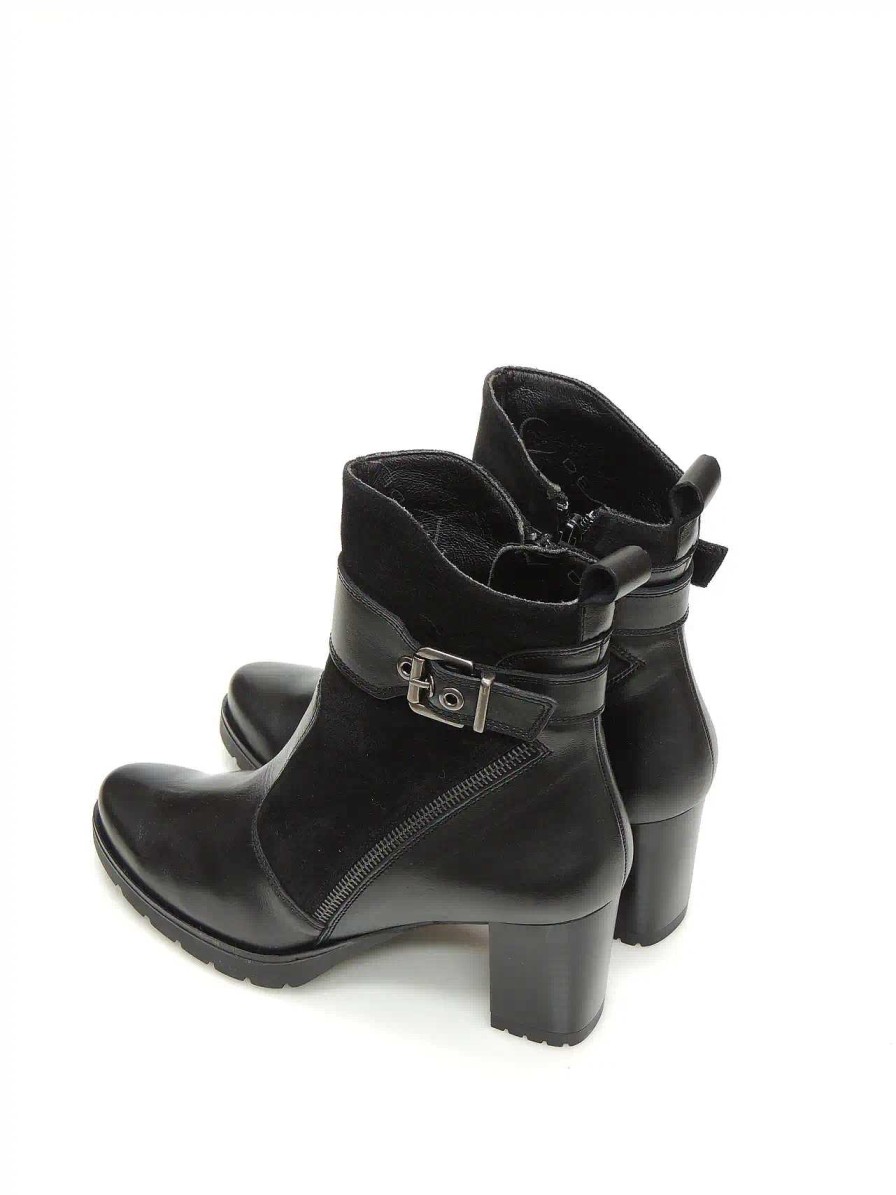 Mujer DESIREE | Botines Desiree Leury 20 Piel Negro