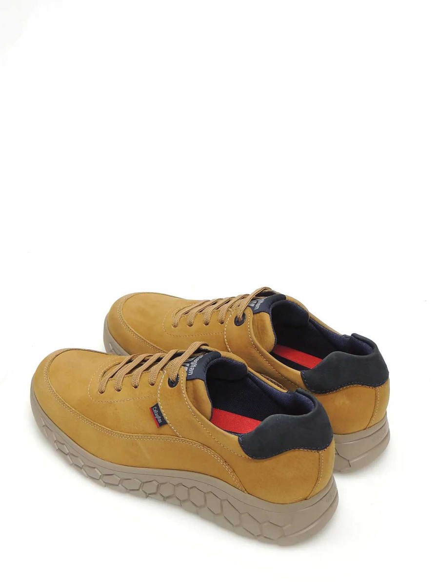 Hombre CALLAGHAN | Zapatos Derby Callaghan 50900 Nobuk Camel