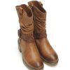 Mujer MUSTANG | Botas Camperas Mustang 53539 Polipiel Cuero