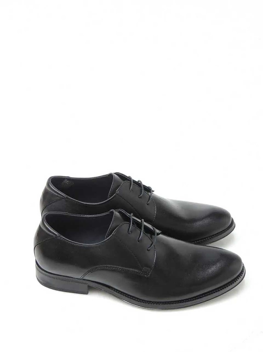 Hombre BAERCHI | Zapatos Blucher Baerchi 2751 Piel Negro