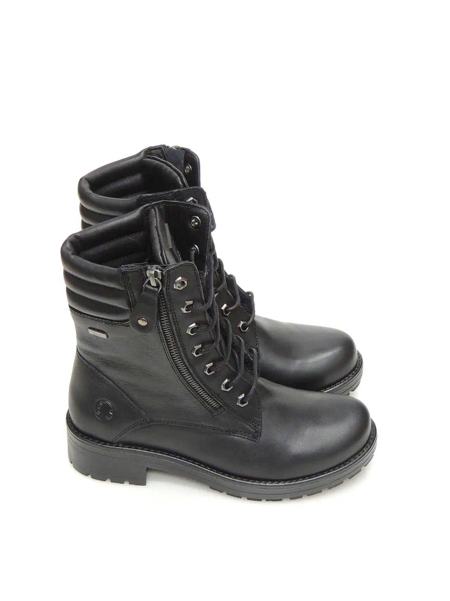 Mujer CORONEL TAPIOCCA | Botas Militares Coronel Tapiocca C1306 -11 Piel Negro