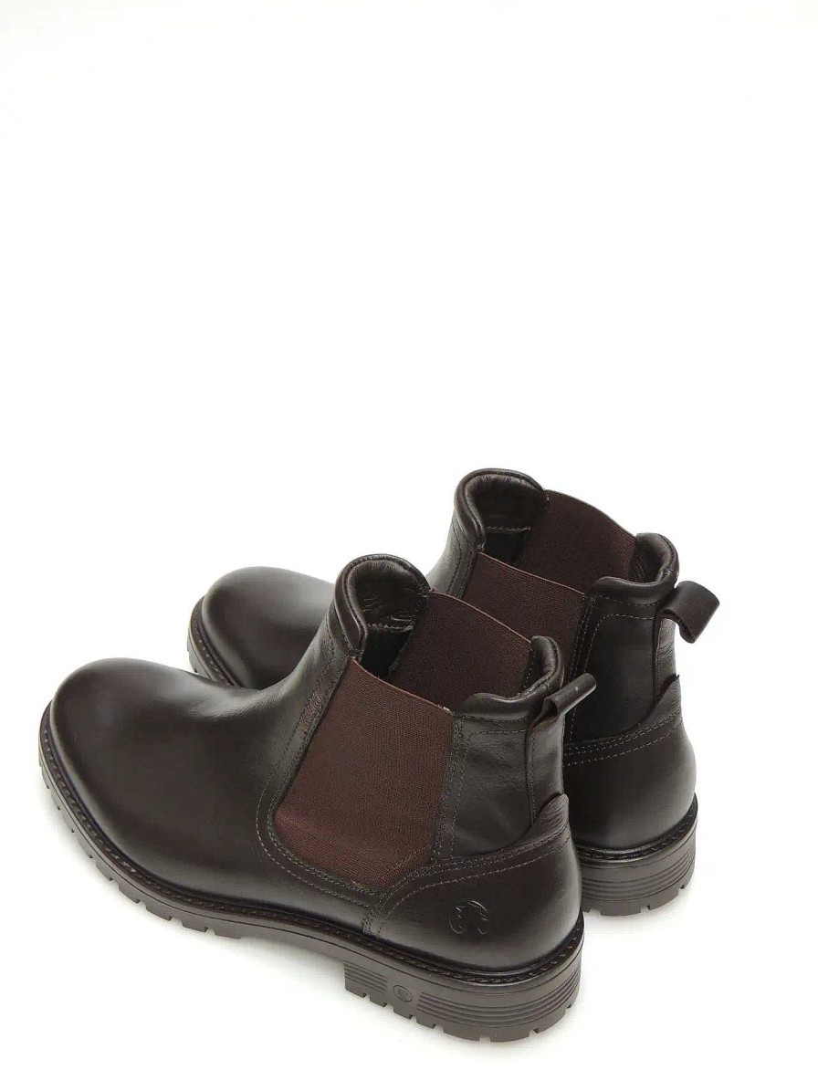 Hombre CORONEL TAPIOCCA | Botines Chelsea Coronel Tapiocca C2322-18 Piel Marron