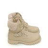 Mujer MUSTANG | Botas Militares Mustang 53236 Polipiel Beige