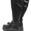 Mujer MUSTANG | Botas Cana Alta Mustang 53594 Polipiel Negro