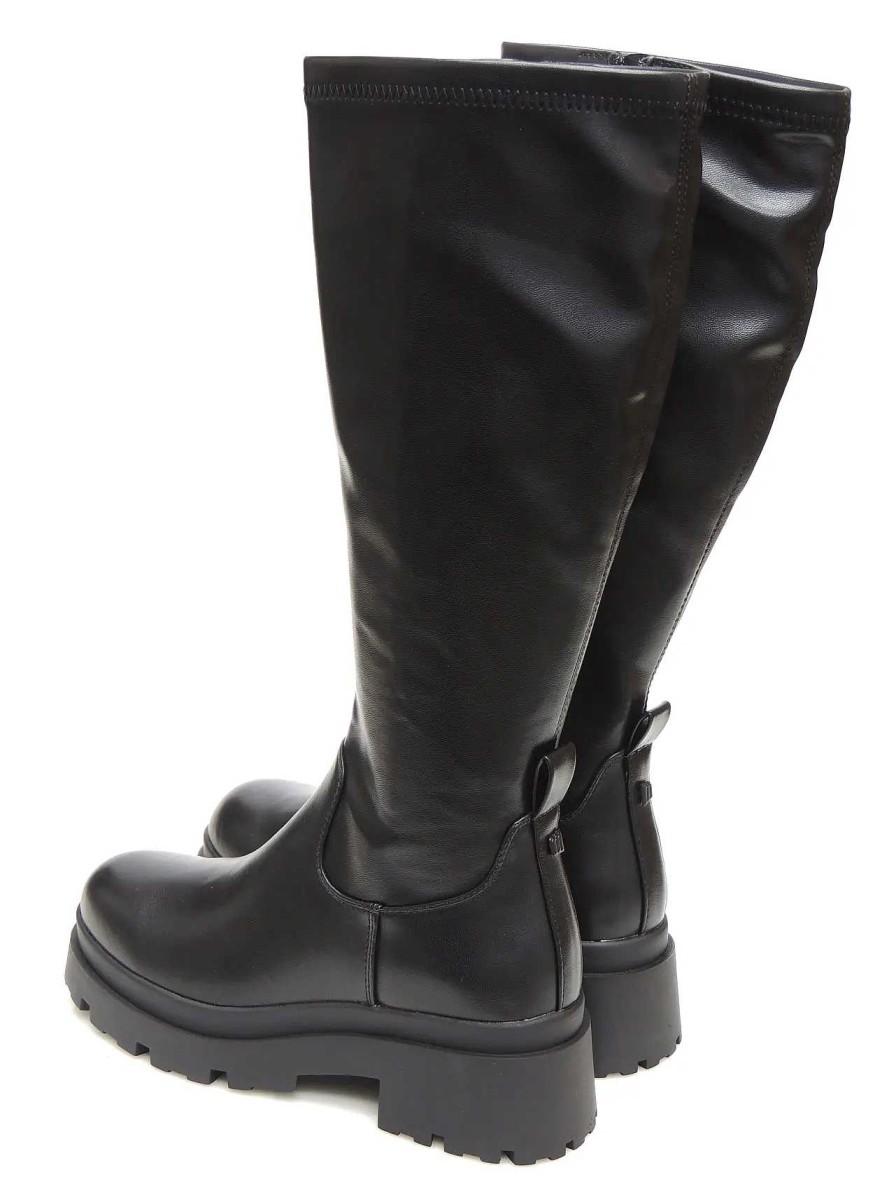 Mujer MUSTANG | Botas Cana Alta Mustang 53594 Polipiel Negro