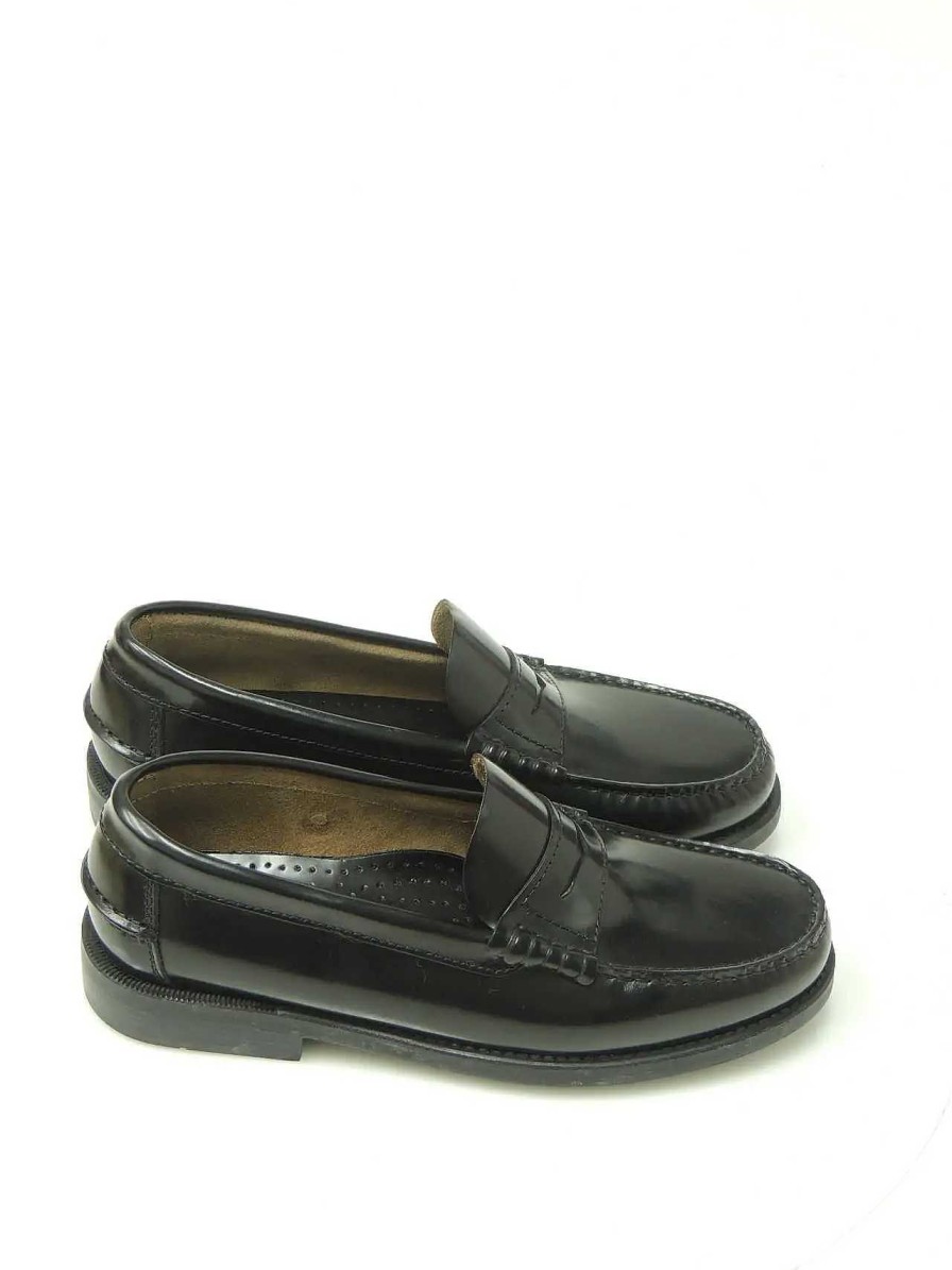 Hombre EDWARD'S | Mocasines Castellanos Edward'S 1001N Piel Negro