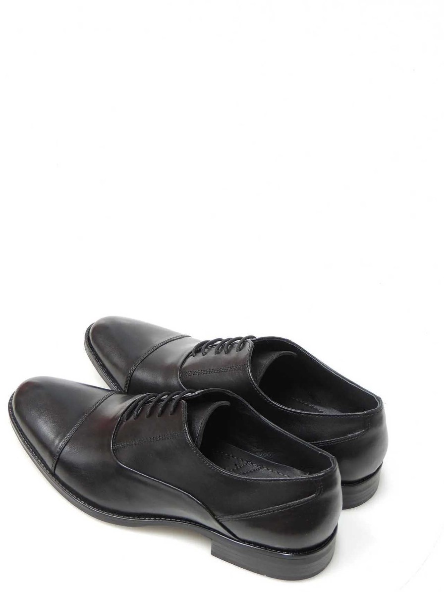 Hombre T2IN | Zapatos Oxford T2In R-292 Piel Negro