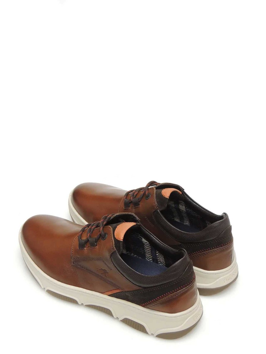 Hombre FLUCHOS | Zapatos Derby Fluchos F1345 Piel Camel