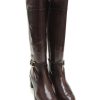 Mujer DESIREE | Botas Cana Alta Desiree Rosy 21 Piel Marron