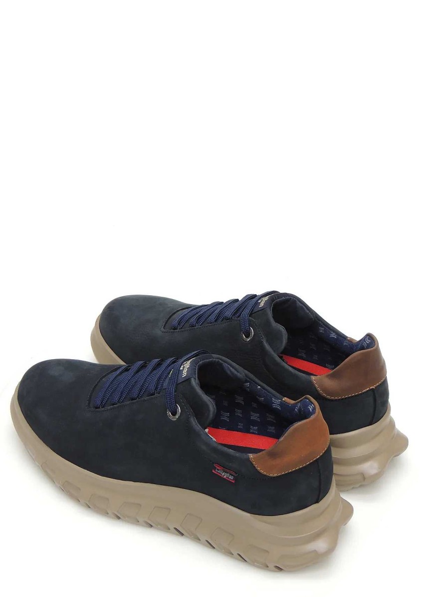 Hombre CALLAGHAN | Zapatos Derby Callaghan 55300 Piel Azul