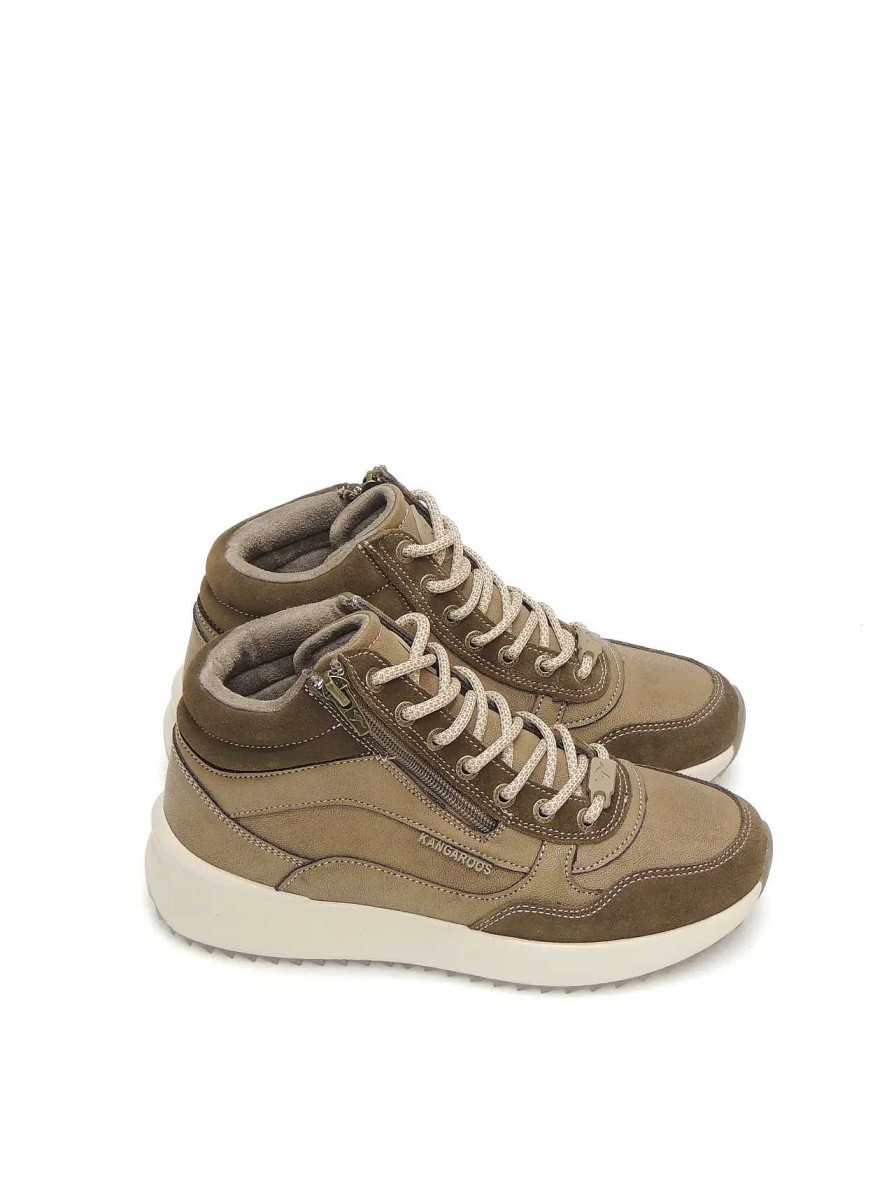 Mujer KANGAROOS | Sneakers Kangaroos K923-7 Polipiel Taupe