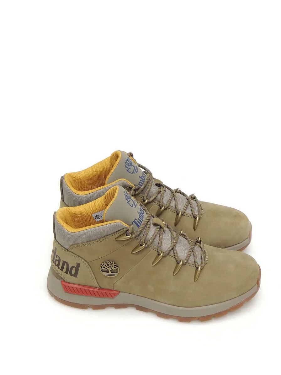 Hombre TIMBERLAND | Botas Montana Timberland 61Jg3271 Nobuk Verde