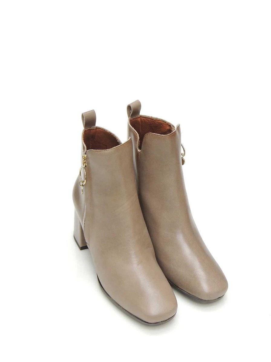 Mujer DESIREE | Botines Desiree Dami 4 Piel Taupe