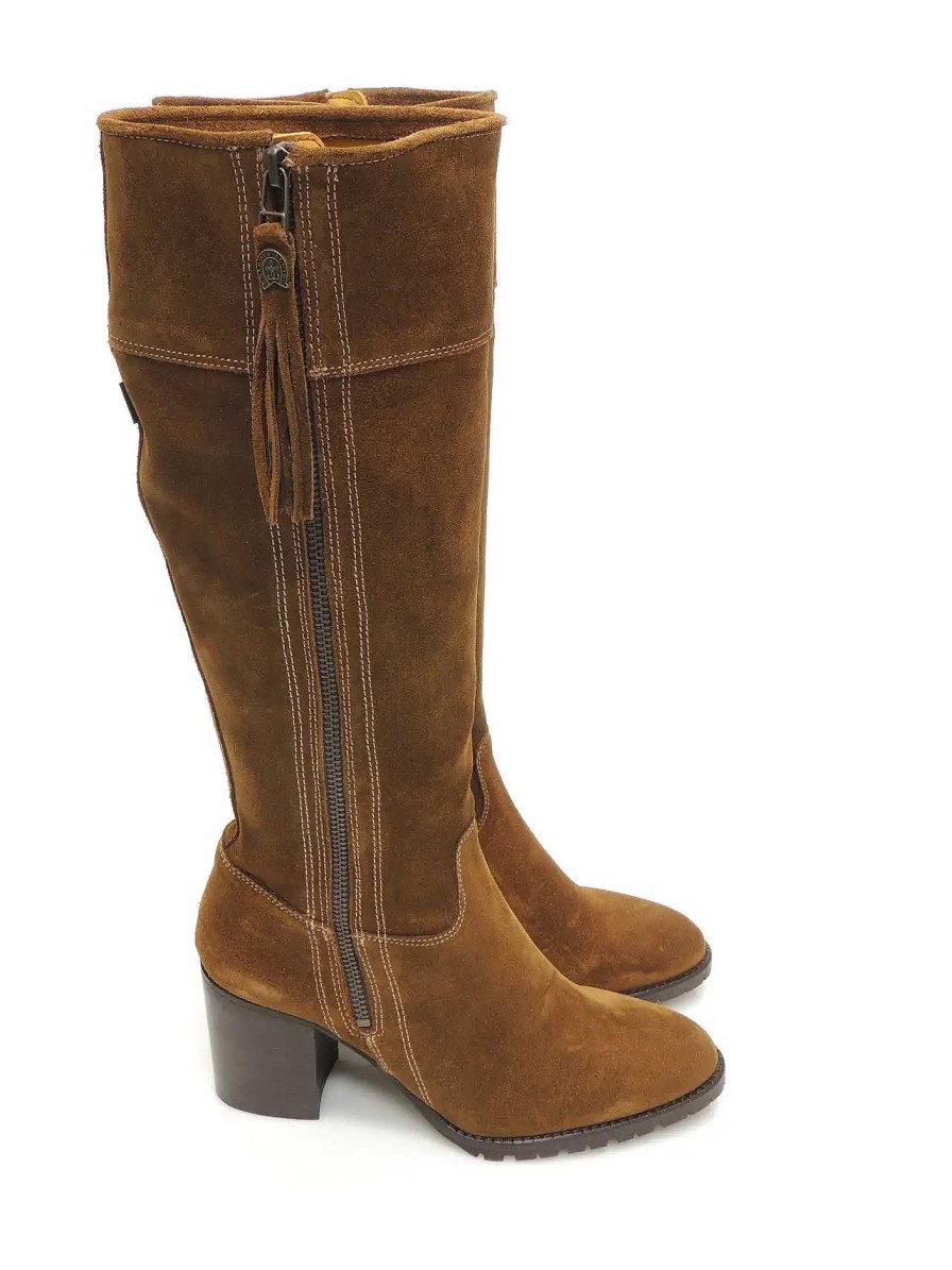 Mujer DAKOTA BOOTS | Botas Camperas Dakota Boots Cz1 Serraje Cuero