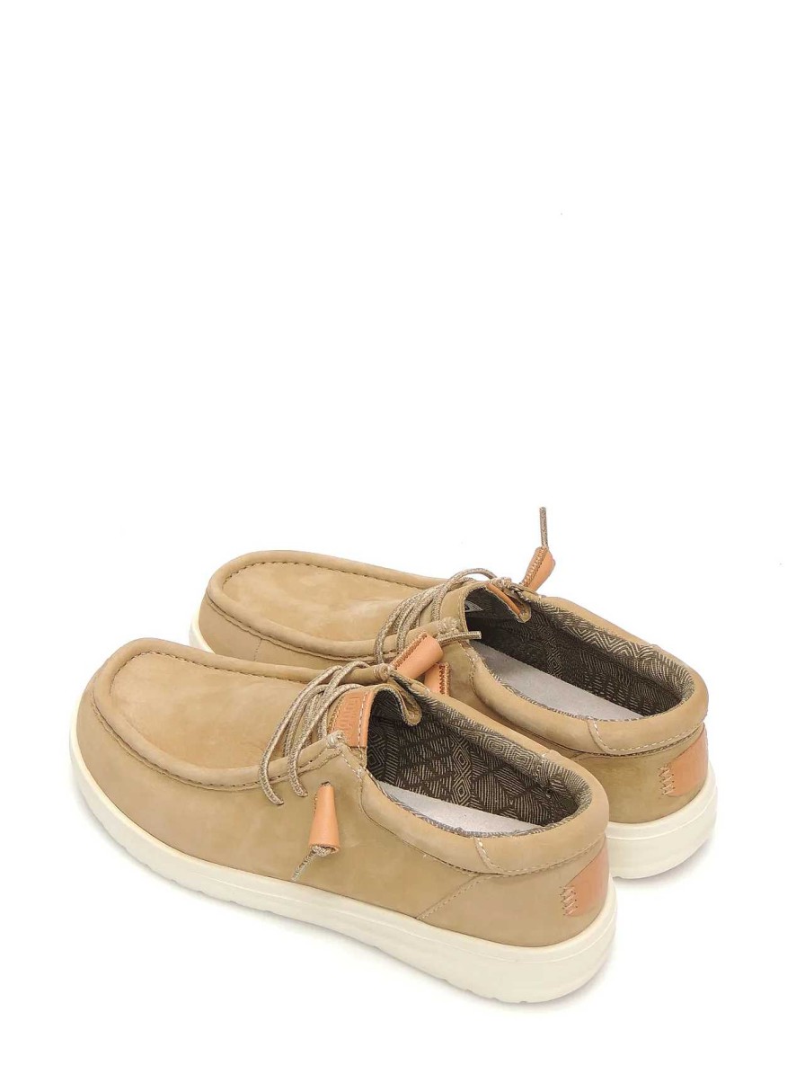 Hombre DUDE | Wallabee Dude 40175-265-B Piel Camel