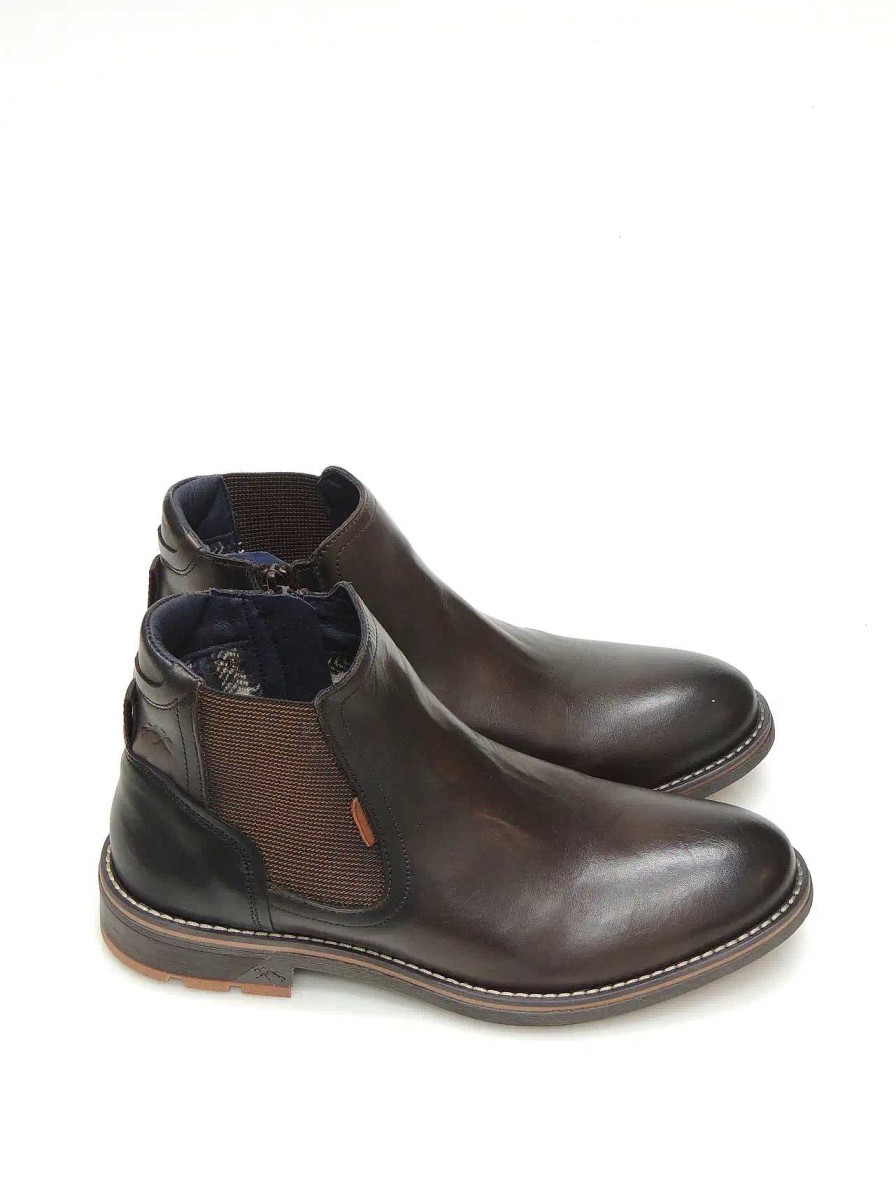 Hombre FLUCHOS | Botines Chelsea Fluchos F1343 Piel Marron