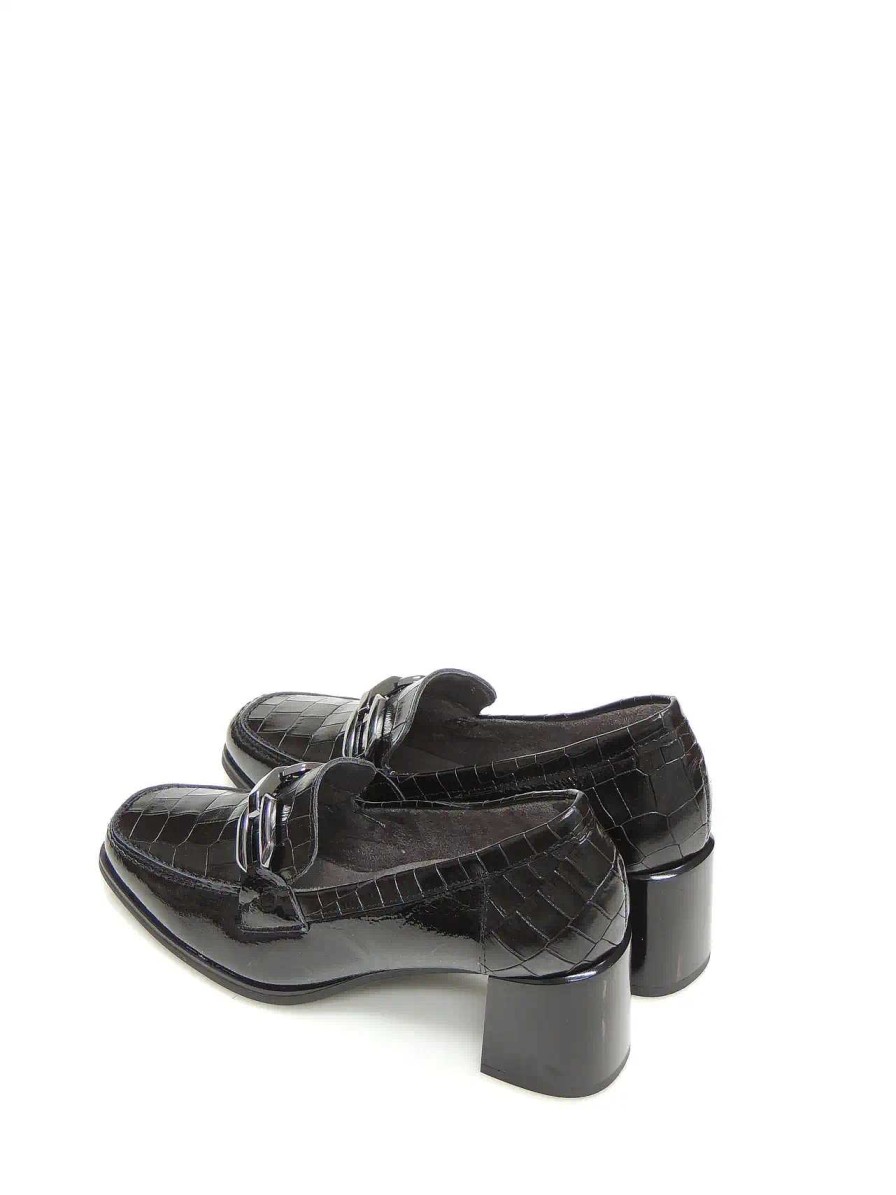 Mujer PITILLOS | Mocasines Pitillos 5402 Charol Negro