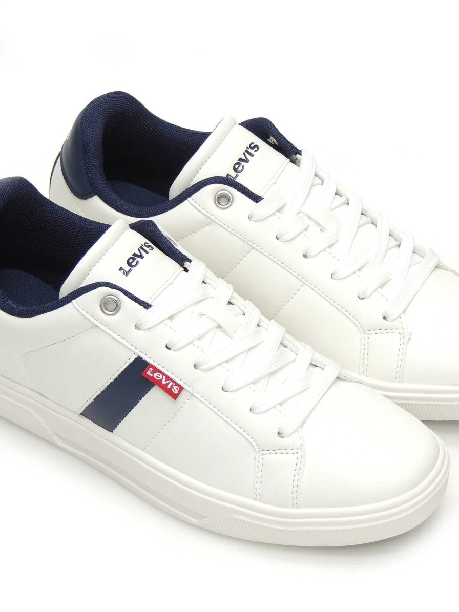 Hombre LEVIS | Sneakers Levis 235431 Polipiel Blanco