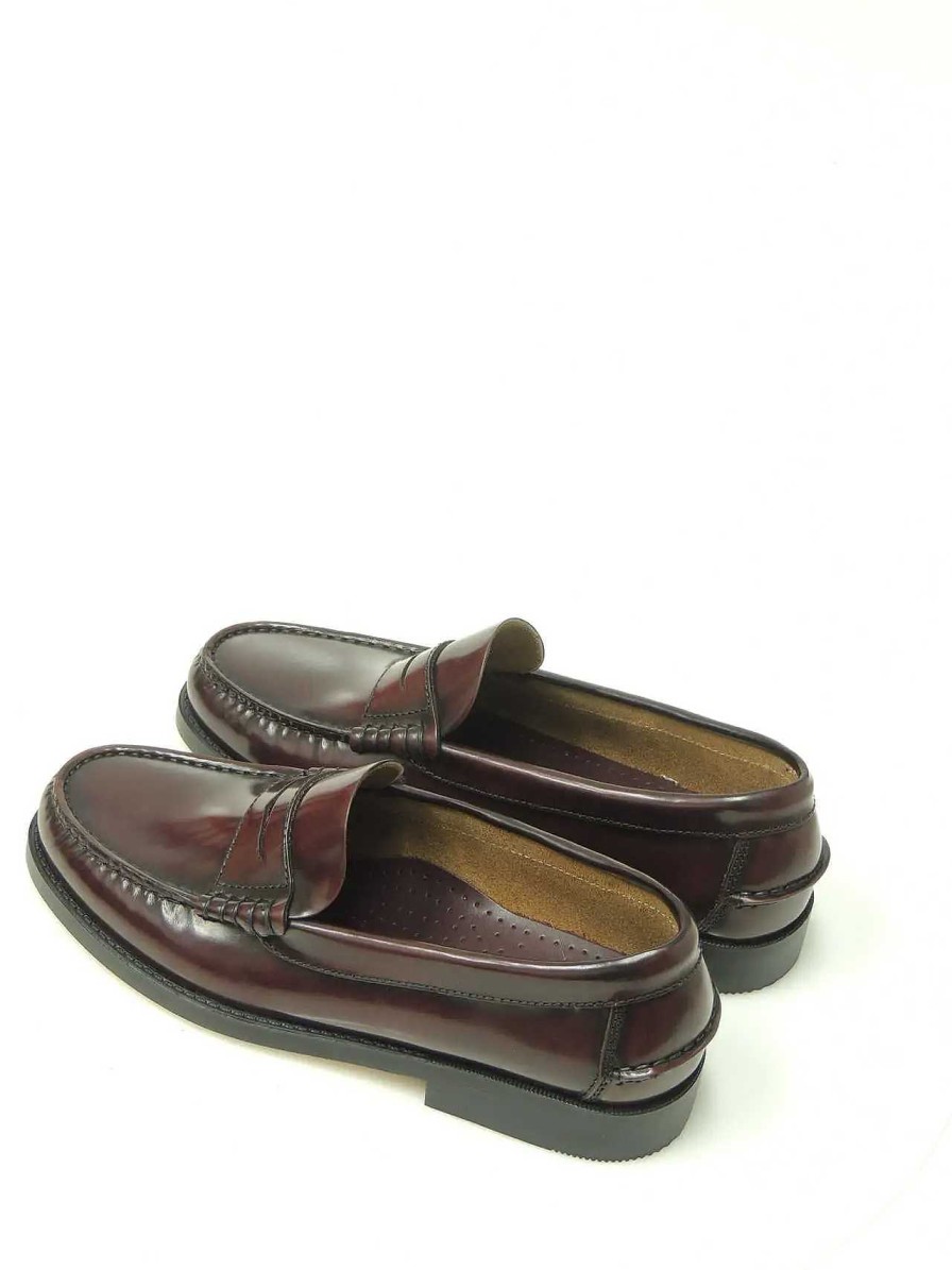 Hombre EDWARD'S | Mocasines Castellanos Edward'S 1001 Piel Burdeos