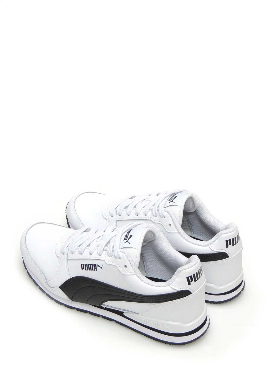 Hombre PUMA | Sneakers Puma 384855 Polipiel Blanco