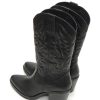 Mujer MUSTANG | Botas Cowboy Mustang 54118 Piel Negro