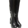 Mujer MUSTANG | Botas Cana Alta Mustang 53580 Polipiel Negro