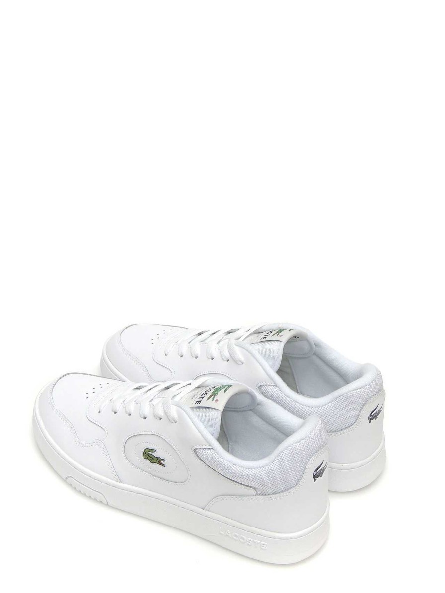 Hombre LACOSTE | Sneakers Lacoste Lineset Piel Blanco