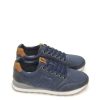 Hombre MUSTANG | Sneakers Mustang 84697 Polipiel Marino