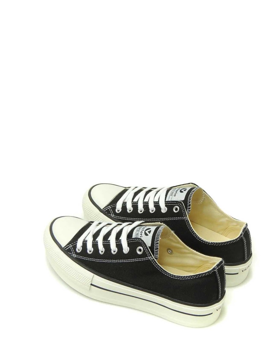 Mujer VICTORIA | Sneakers Victoria 1061100 Lona Negro