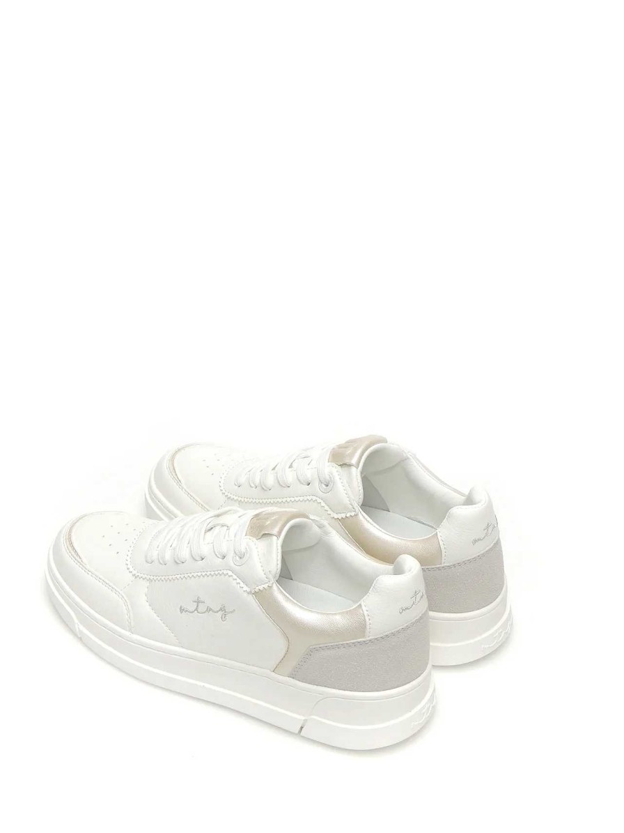 Mujer MUSTANG | Sneakers Mustang 60367 Polipiel Blanco