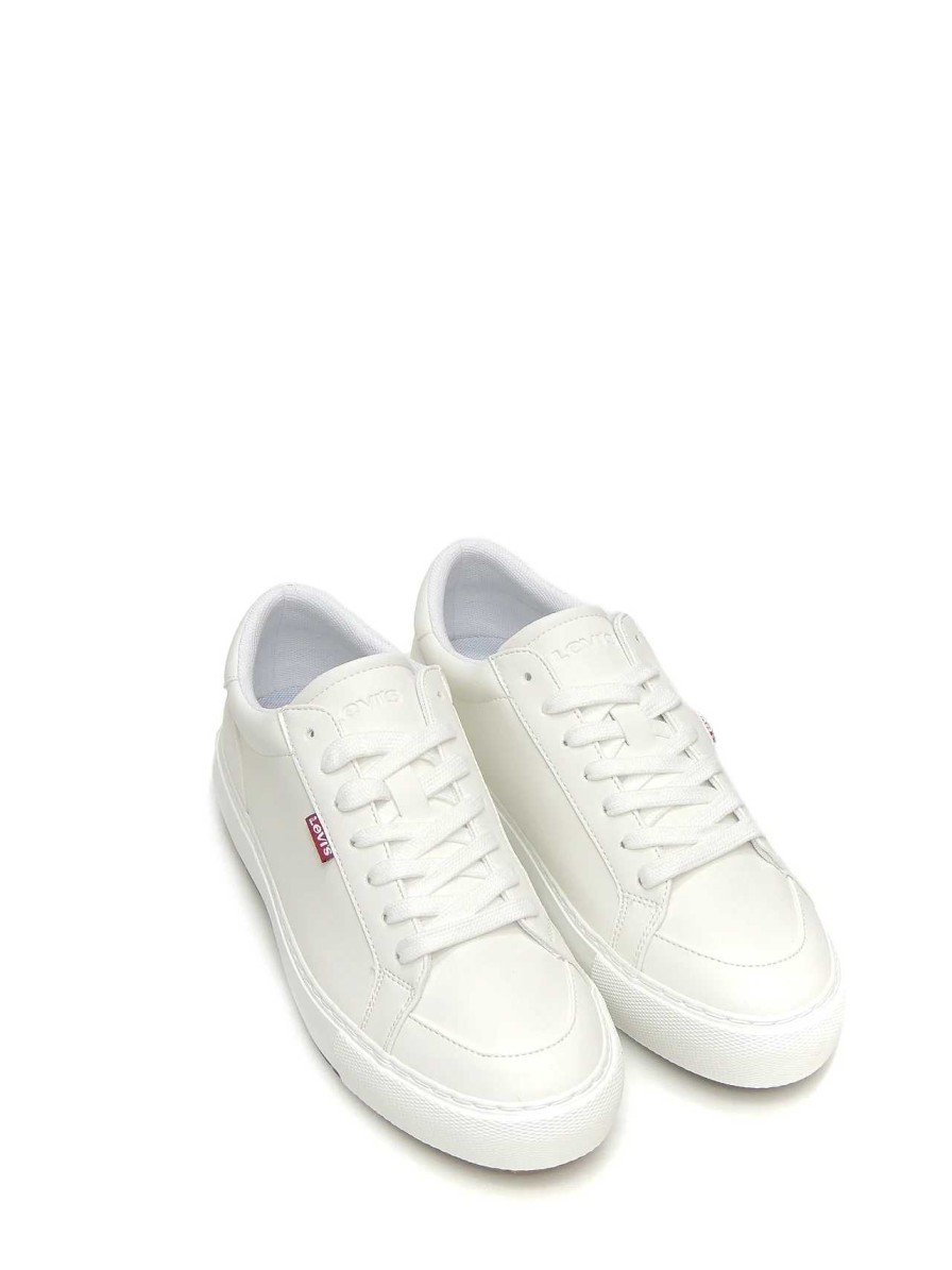 Hombre LEVIS | Sneakers Levis 234717 Polipiel Blanco