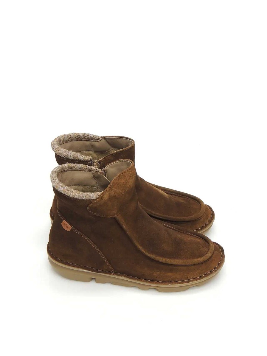 Mujer ONFOOT | Wallabee Onfoot 30622 Serraje Cuero