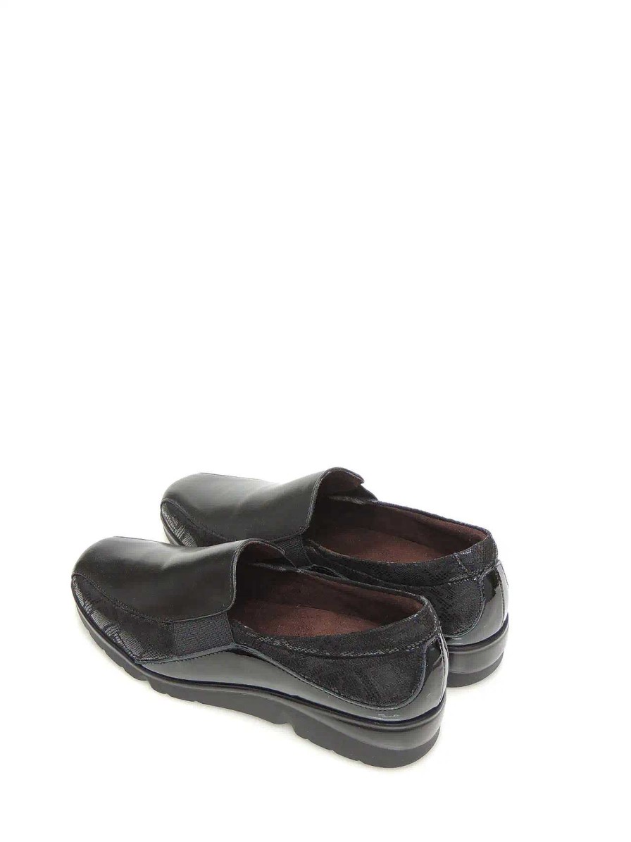 Mujer PITILLOS | Mocasines Pitillos 5304 Piel Negro