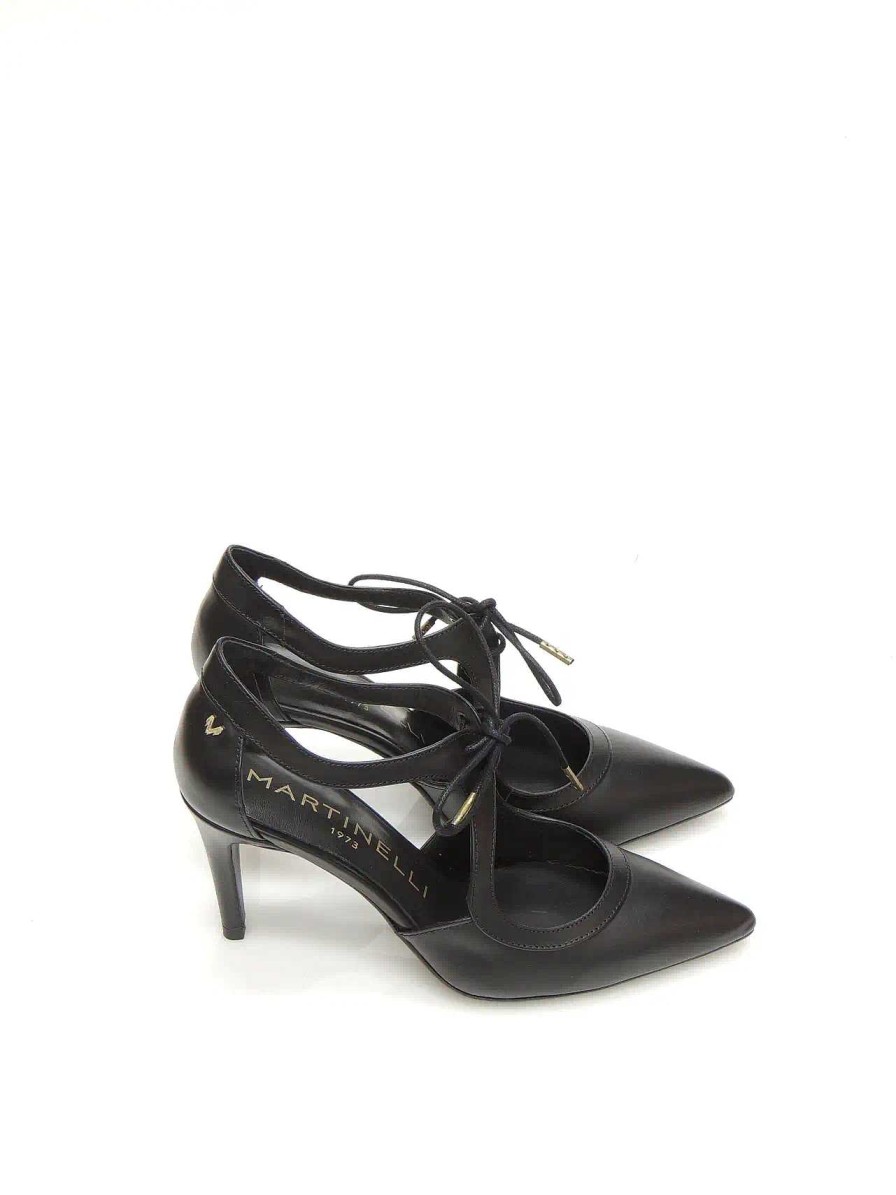 Mujer MARTINELLI | Zapatos Salon Martinelli 1489-3498P Piel Negro