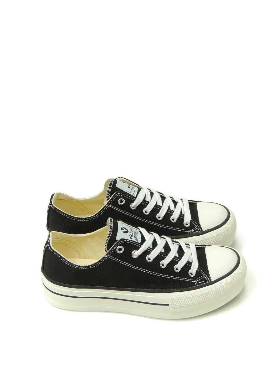 Mujer VICTORIA | Sneakers Victoria 1061100 Lona Negro