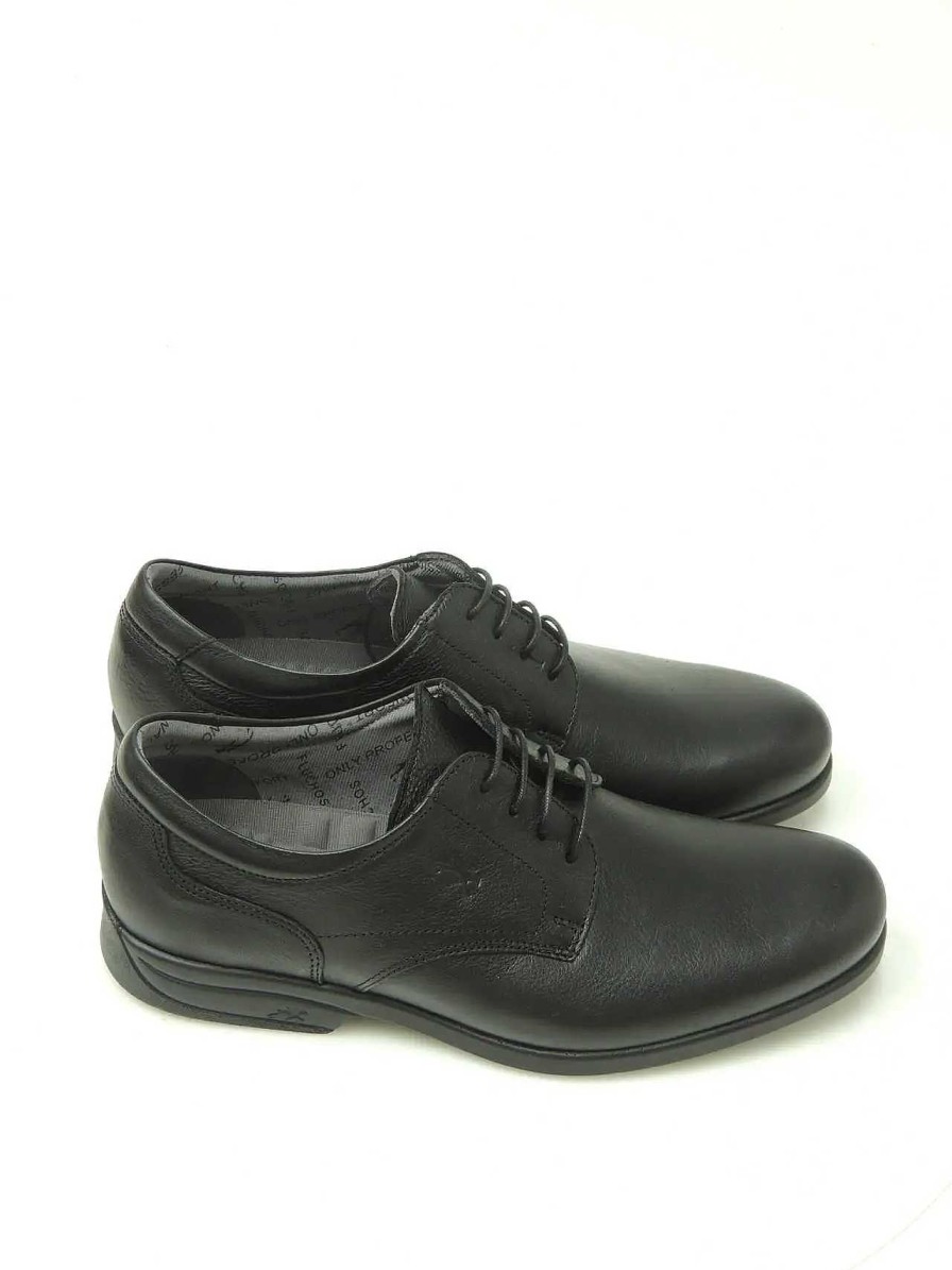 Hombre FLUCHOS | Zapatos Blucher Fluchos 8904 Piel Negro