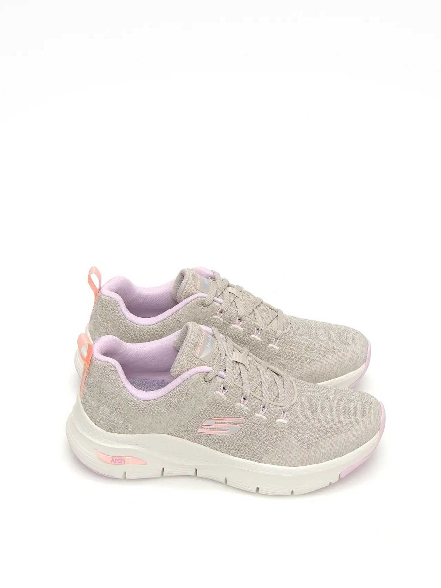 Mujer SKECHERS | Sneakers Skechers 149414 Textil Taupe