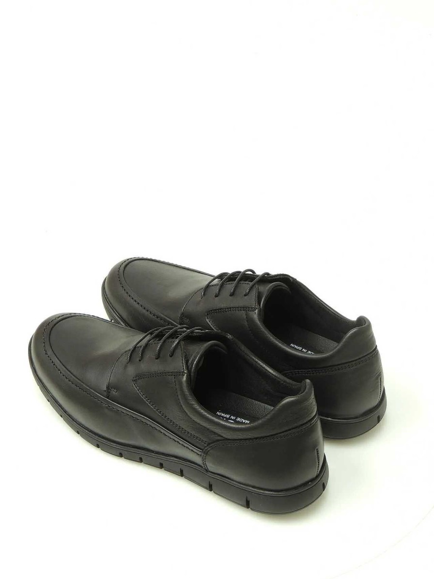 Hombre T2IN | Zapatos Derby T2In R-74 Piel Negro